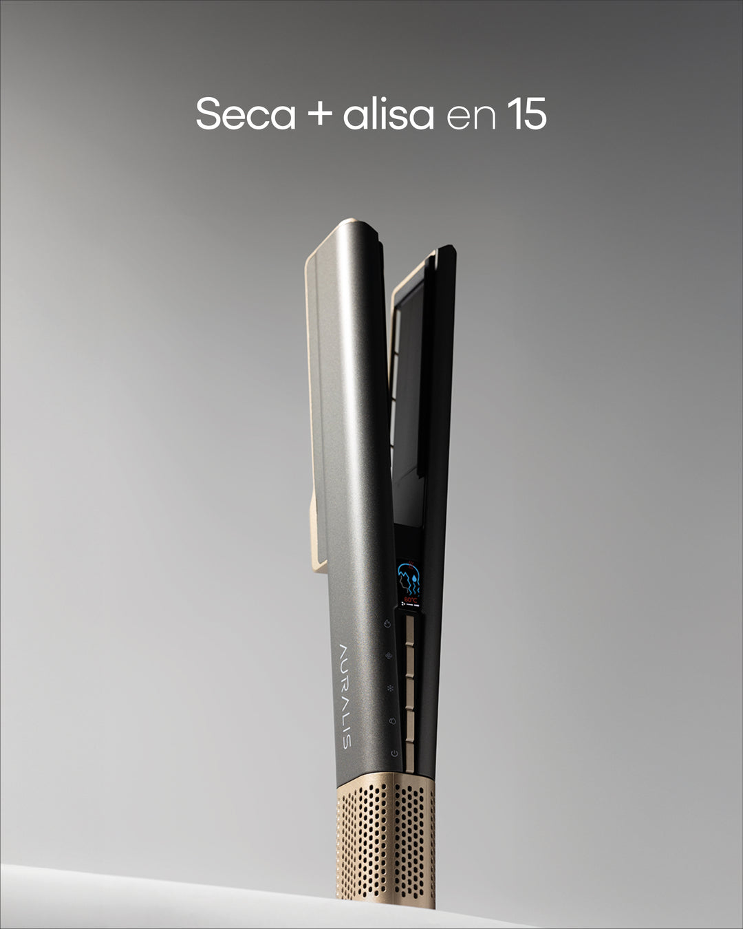 Auralis Aeroliss - Alisadora 2 en 1 que cuida tu pelo - Preventa exclusiva